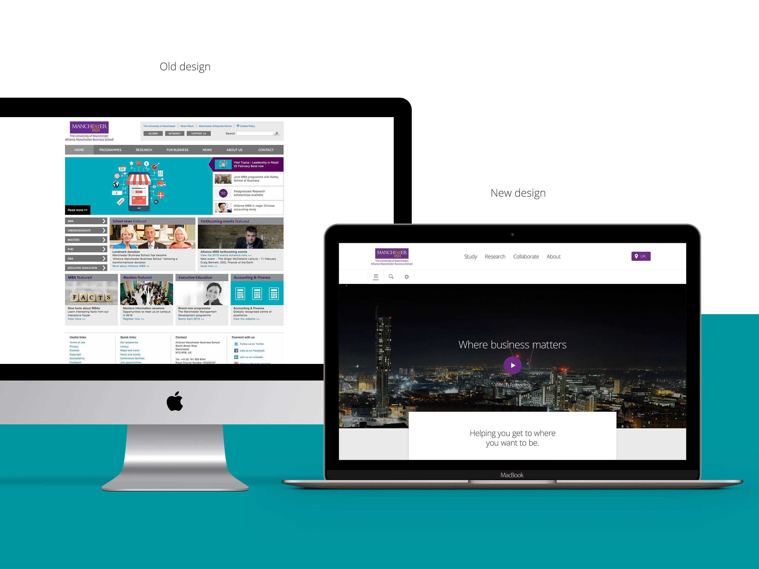 Alliance Manchester Business School Website