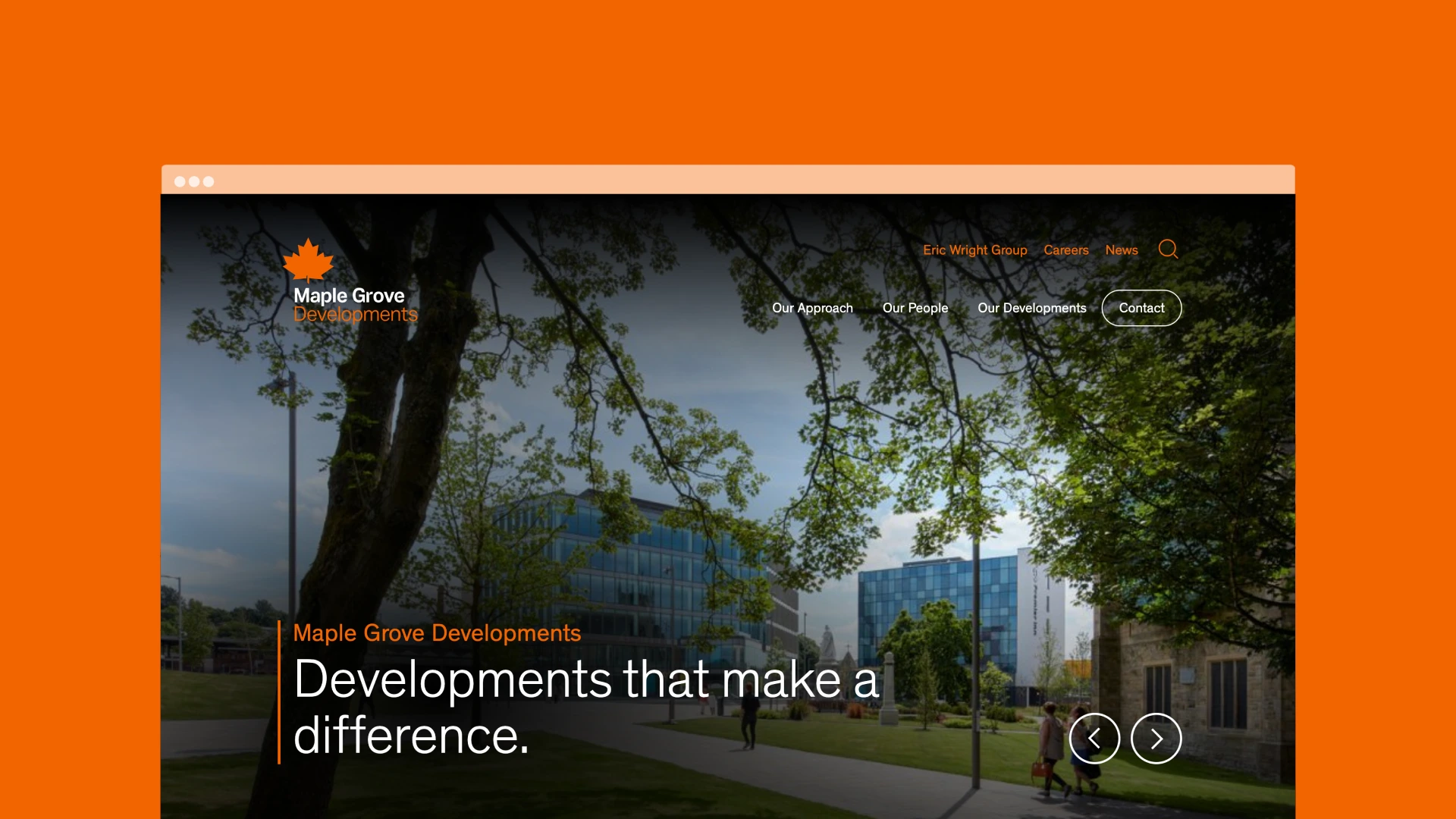 Maple Grove Developments Website