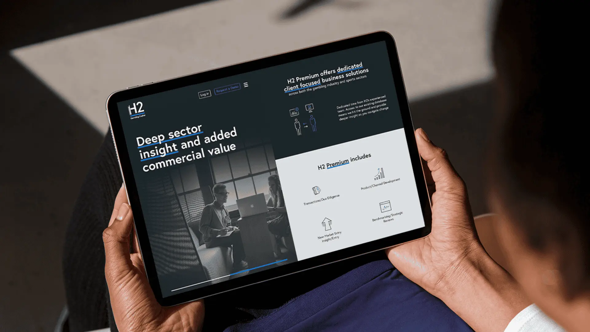H2GC Website Mockup