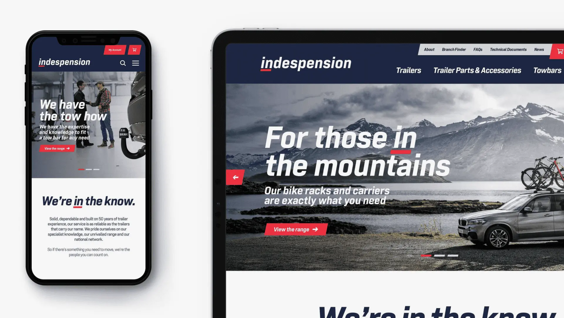 Indespension Website