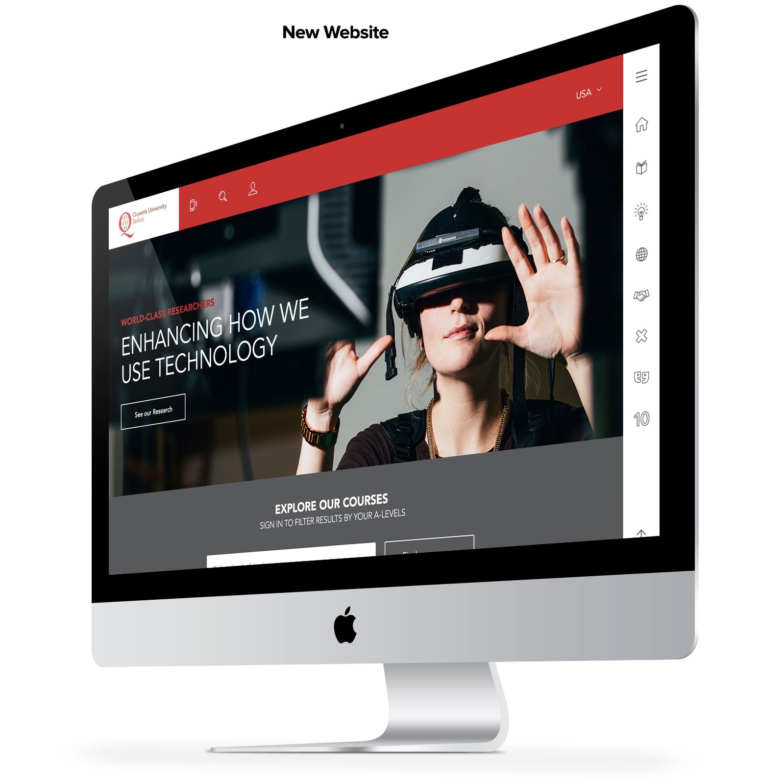 Queens University Belfast Website
