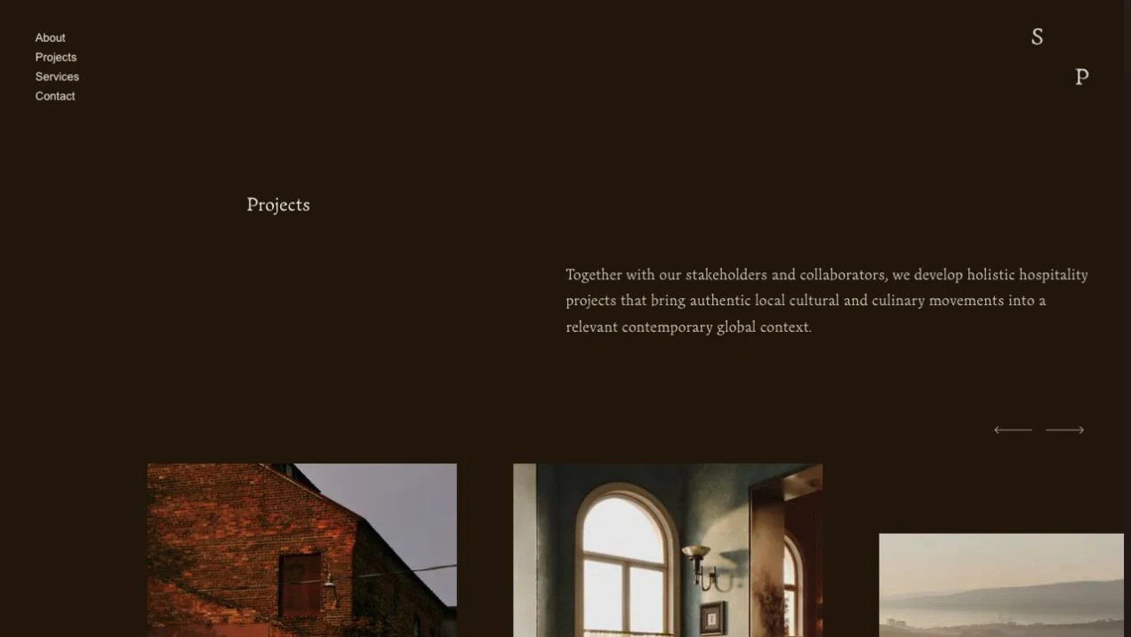Salt Projects — Public hospitality-project portfolio index